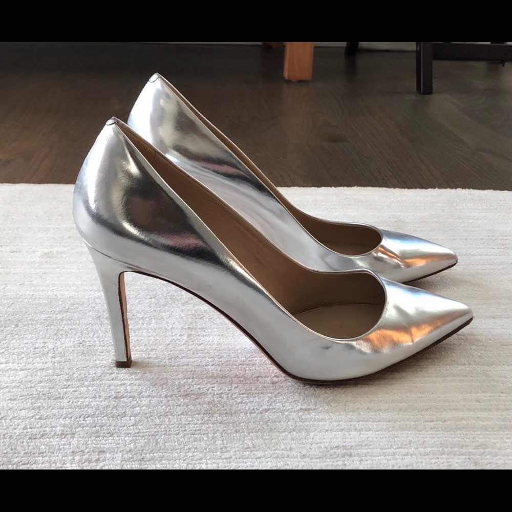 J.crew Everly mirror metallic pumps - 12